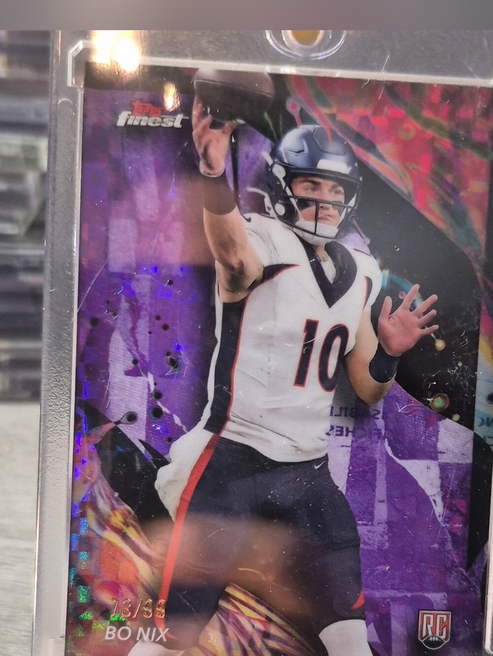 Bo NIX Top Finest #Purple Checkerboard